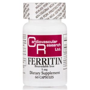 Желязодефицитна анемия и умора - Феритин, 5 mg, 60 капсули