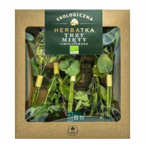 Лиофилизиран чай от три  вида мента Био, 5 стика x 1,5 g