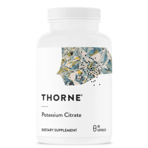 Калий (цитрат) – сърдечносъдова и мускулна функция, 99 mg, 90 капсули