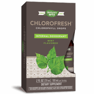 Хлорофреш® Хлорофил Капки – Детоксикация и свежест, 59 ml (без алкохол) с ментов вкус, 415 дози