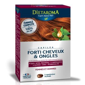 Укрепваща формула за коса и нокти – С витамини и растителни екстракти, 60 капсули
