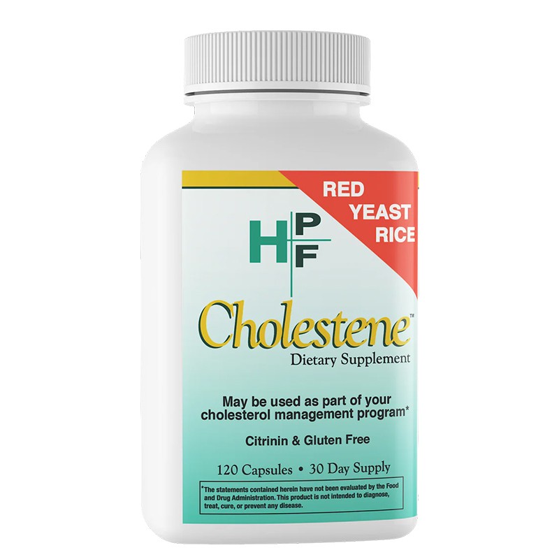 Cholestene (Червен ориз, дрожди) - За нормални нива на холестерола, 2400 mg, 120 капсули