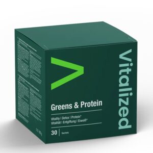 Черен дроб и мускулна функция - Зелени храни + протеини, 30 сашета