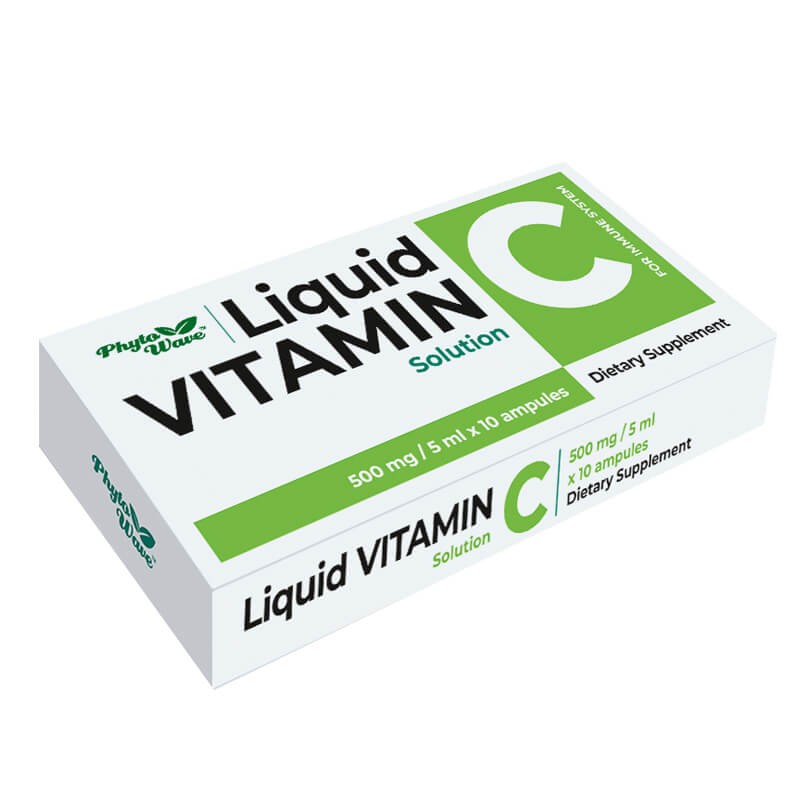 Витамин С 500 mg - 5 ml, разтвор,10 ампули в кутия
