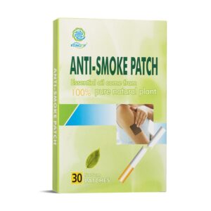 Пластири с етерични масла против тютюнопушене – Подпомагат отказа от цигарите, 30 броя, 5×5 см