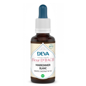 Памет и концентрация - Конски кестен, капки по метода на Бах №35, 15 ml