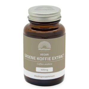 Здравословно отслабване - Зелено кафе, 500 mg x 60 капсули