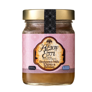 Гръцки мед от ела и горски билки – био, 450 g
