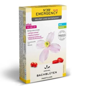 Пастили на д-р Бах N°39 - Спешни случаи (стрес и безпокойство), 48 g (~40 броя)