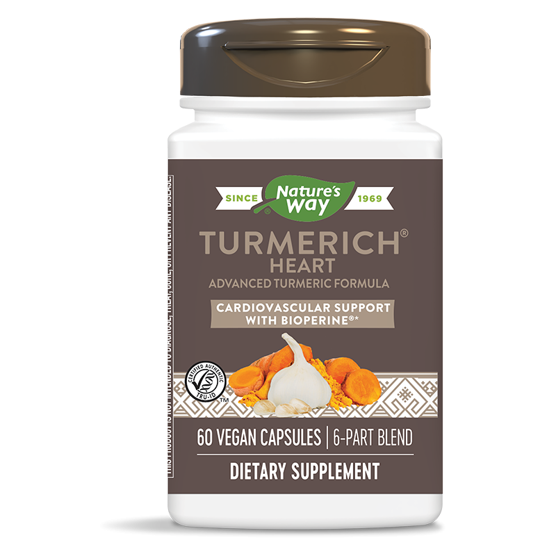 Сърдечно-съдово здраве - Формула с коензим Q10 и билки, 60 капсули