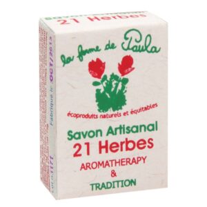 Аюрведичен сапун с 21 билки – за лице и тяло - За свежа, сияйна и еластична кожа, 75 g