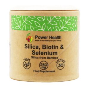 Коса, кожа и нокти - Силиций, Биотин и Селен, 30 капсули