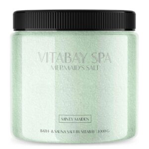 Соли за вана с дива мента – Освежаване и релакс за тялото, 1000 g