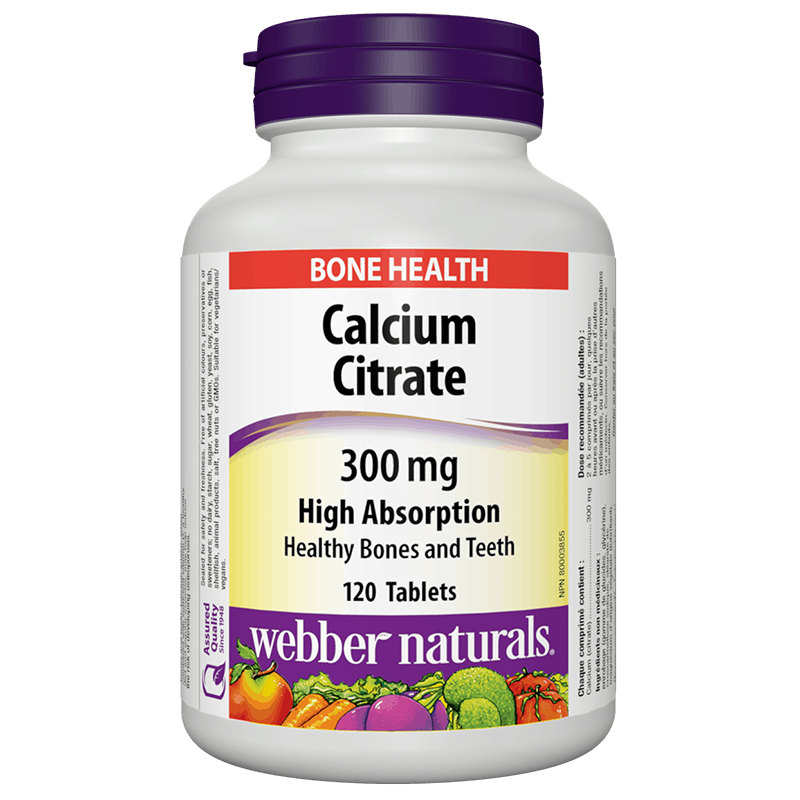 Calcium Citrate / Калций цитрат, 300 mg, 120 таблетки