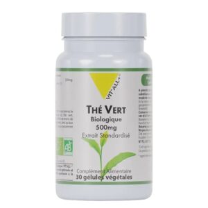 Зелен чай – Антиоксидантна защита и контрол на теглото, 500 mg, 30 капсули