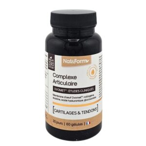 Комплекс за здрави стави с колаген, хиалуронова киселина и яйчена мембрана Ovomet®, 60 капсули