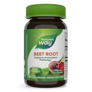 Червено цвекло – за висок жизнен тонус - Антианемично и кардиопротективно средство, 500 mg, 100 капсули
