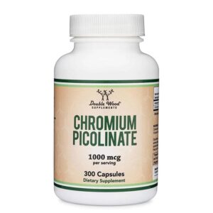 Хром (пиколинат) – Контрол на кръвната захар и апетита, 500 µg, 300 капсули