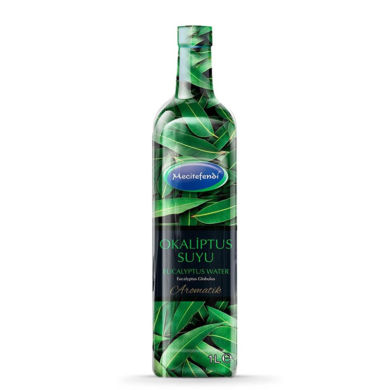 Ароматна вода от евкалипт за дихателната система, 1 литър, 20 дози