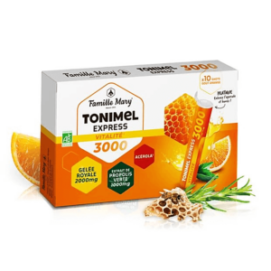 Тонус и Енергия (пчелно млечице, зелен прополис, ацерола и пчелен мед), 10 флакона за пиене