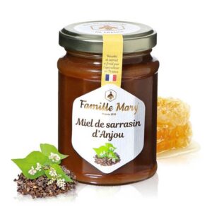 Пчелен мед от цвят на елда – Интензивен вкус от Анжу, 230 g