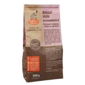 Концентрирана кристална сода - За премахване на упорити замърсявания и котлен камък, 500 g