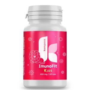 ImunoFit Kids – Лактоферин, Л-лизин и Витамин B6 за силна имунна защита при децата, 30 дневни дози, 60 капсули