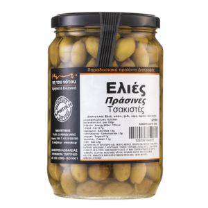 Маслини Tsakistes („счукани“ маслини) в саламура, 465 g