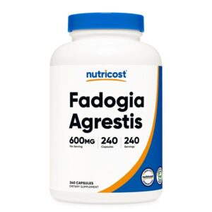 Мъжка потентност - Фадогия Агрестис (Fadogia Agrestis), 600 mg x 240 капсули