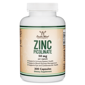 Цинк (пиколинат) – имунитет, зрение, хормонално здраве, 10 mg, 300 капсули за 10 месеца прием