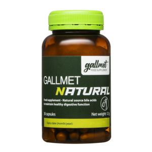 Храносмилане - Волска жлъчка (Ox Bile) 125 mg, 30 капсули