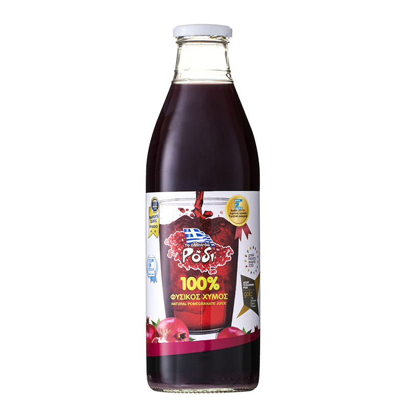 100% натурален сок от нар – антиоксидант и тоник за енергия, 1 литър