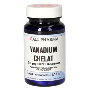 Поддържа нормалния глюкозен метаболизъм - Ванадий (хелат), 30 капсули