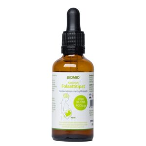 Фолиева киселина (L-метилфолат) – високоусвоима, 40 ml, 180 дози