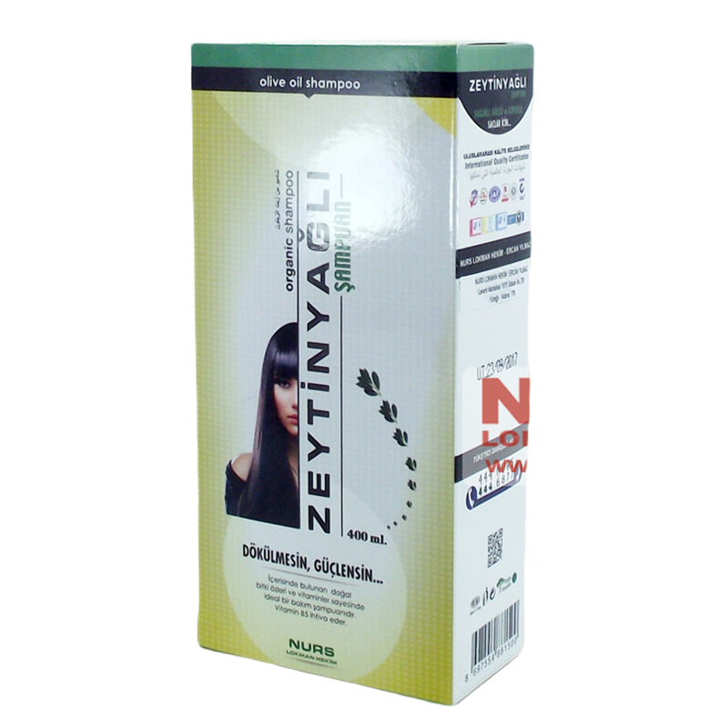 Шампоан с маслиново масло - за суха, изтощена коса, 400 ml