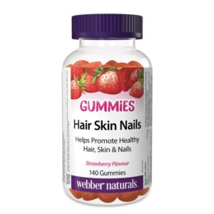 Биотин 6000 µg + Витамин C и E – Здрави коса, кожа и нокти, 140 желирани таблетки