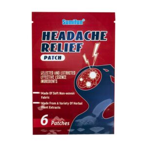 Пластири при главоболие – Акупунктурна терапия, 6 броя