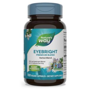 Премиум формула за силно зрение - Очанка, малина, лют червен пипер, 100 капсули