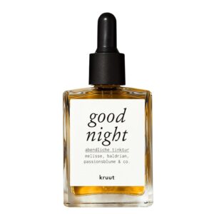 „Лека нощ“ – билкова тинктура за добър сън - С маточина, валериана, пасифлора, маково семе и глог, 30 ml