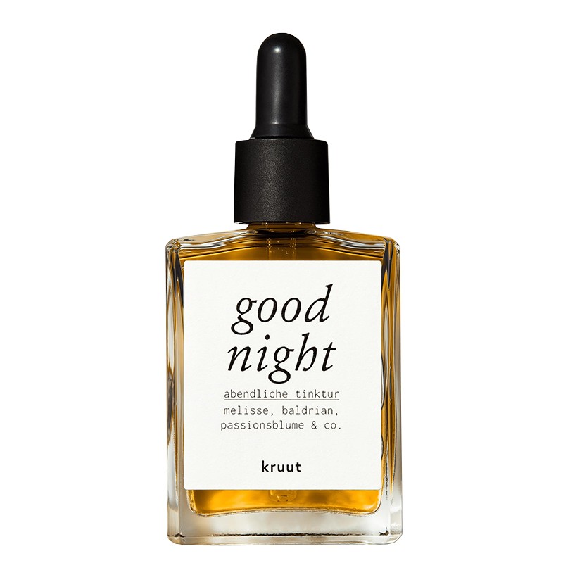 „Лека нощ“ – билкова тинктура за добър сън - С маточина, валериана, пасифлора, маково семе и глог, 30 ml