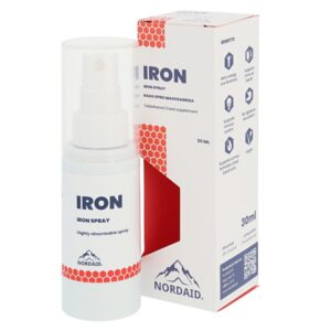 Анемия - Желязо Спрей за уста с вкус на ябълка, 30 ml / 200 впръсквания