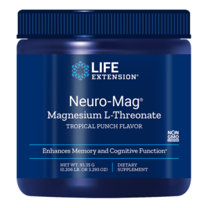 Neuro-Mag® Magnesium L-Threonate/ Магнезий Л-Треонат 93.35 g пудра с тропически вкус