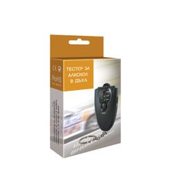 Тестер за алкохол в дъха с фенерче