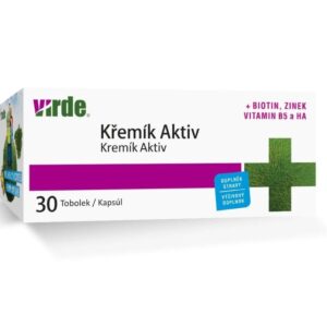 Силиций 15 mg + Цинк 15 mg + Биотин – Здрава коса, кожа и нокти, 30 капсули