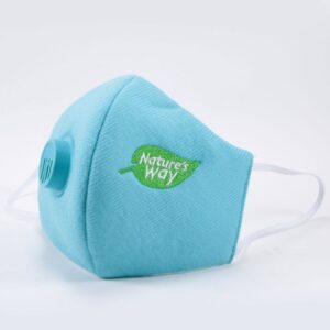Защитна антибактериална маска за многократна употреба / С ABS изпускателен клапан/ Natures Way