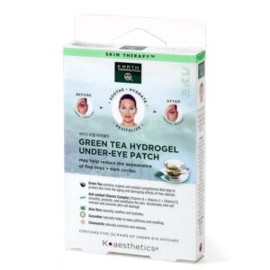 Пачове за очи със зелен чай - Освежаване, хидратация и намаляване на тъмните кръгове