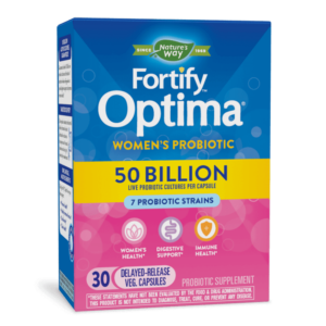 Пробиотик за жени - Fortify Optima Women’s Probiotic, 50 млрд. активни пробиотици, 30 капсули