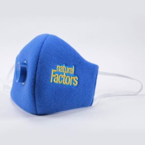 Защитна антибактериална маска за многократна употреба / С ABS изпускателен клапан/ Natural Factors