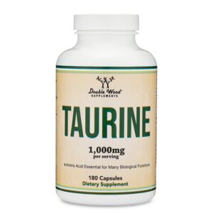 Таурин – За сърдечен ритъм, нервен баланс и клетъчна защита, 500 mg, 180 капсули