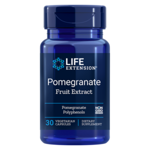 Нар (плод) (Pomegranate Fruit Extract), 30 капсули